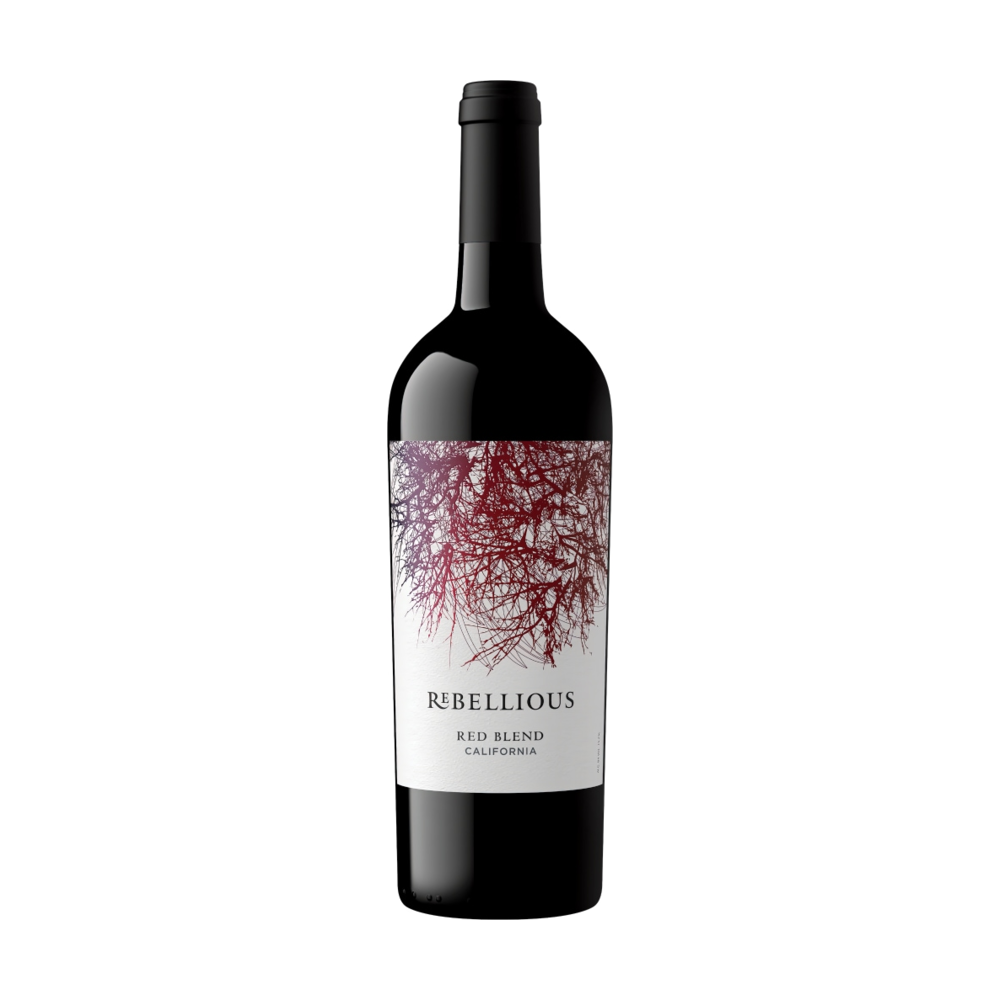 Rebellious California Red Blend Wine bottle