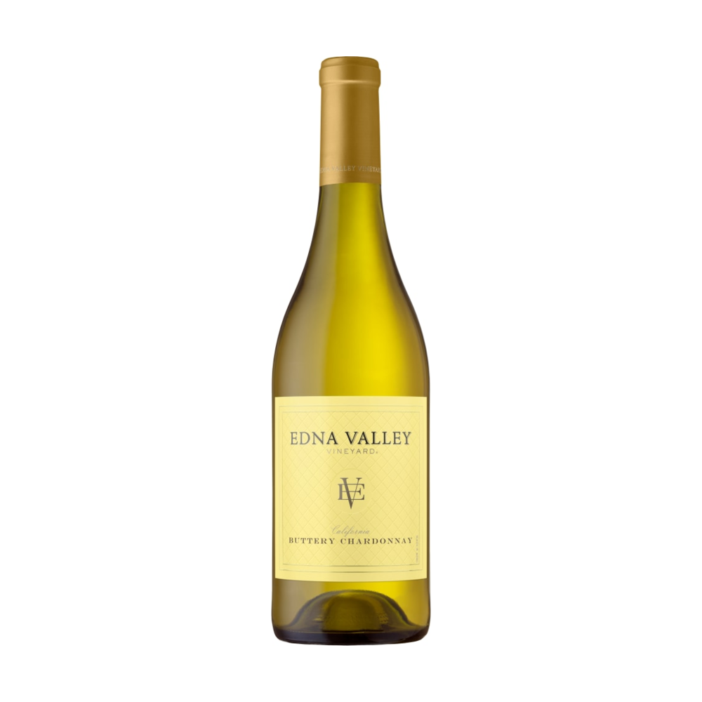 Edna Valley Vineyard Buttery Chardonnay California White Wine bottle