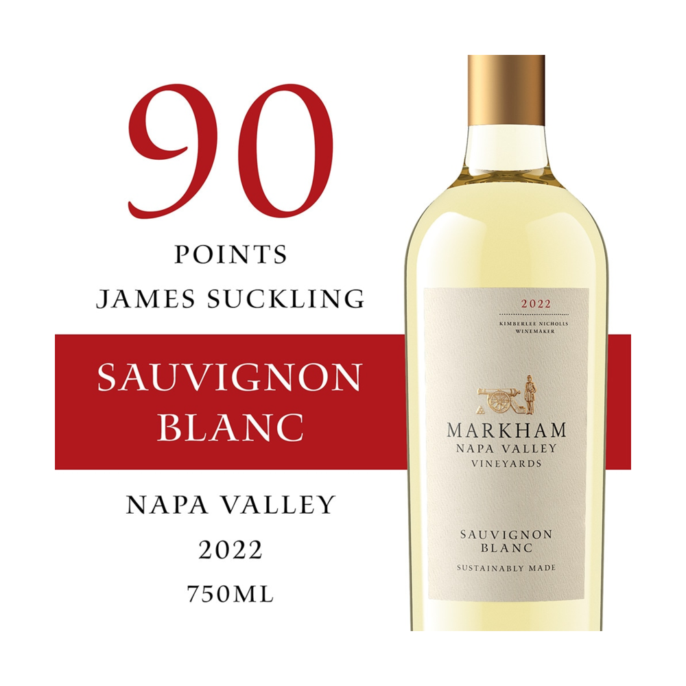 Markham Vineyards Sauvignon Blanc California White Wine bottle