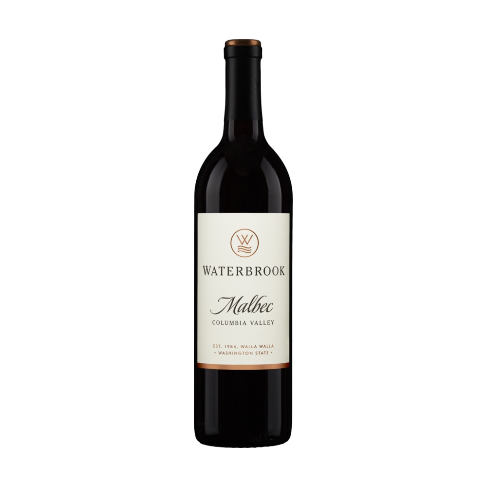 Waterbrook Malbec Washington Red Wine bottle