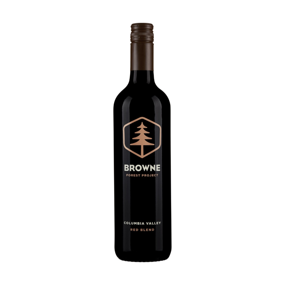 Browne Forest Project Red Blend Washington Wine bottle