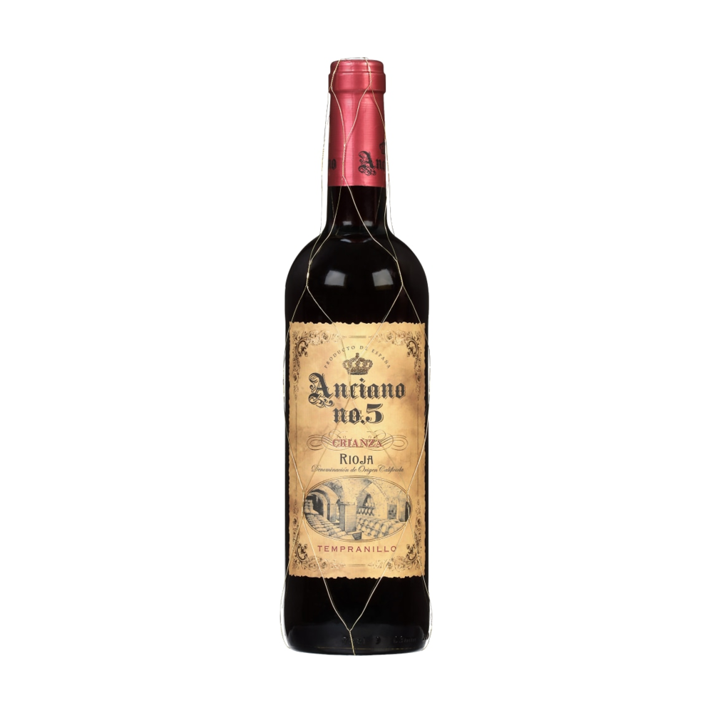 Anciano Reserva Tempranillo 5 Year bottle