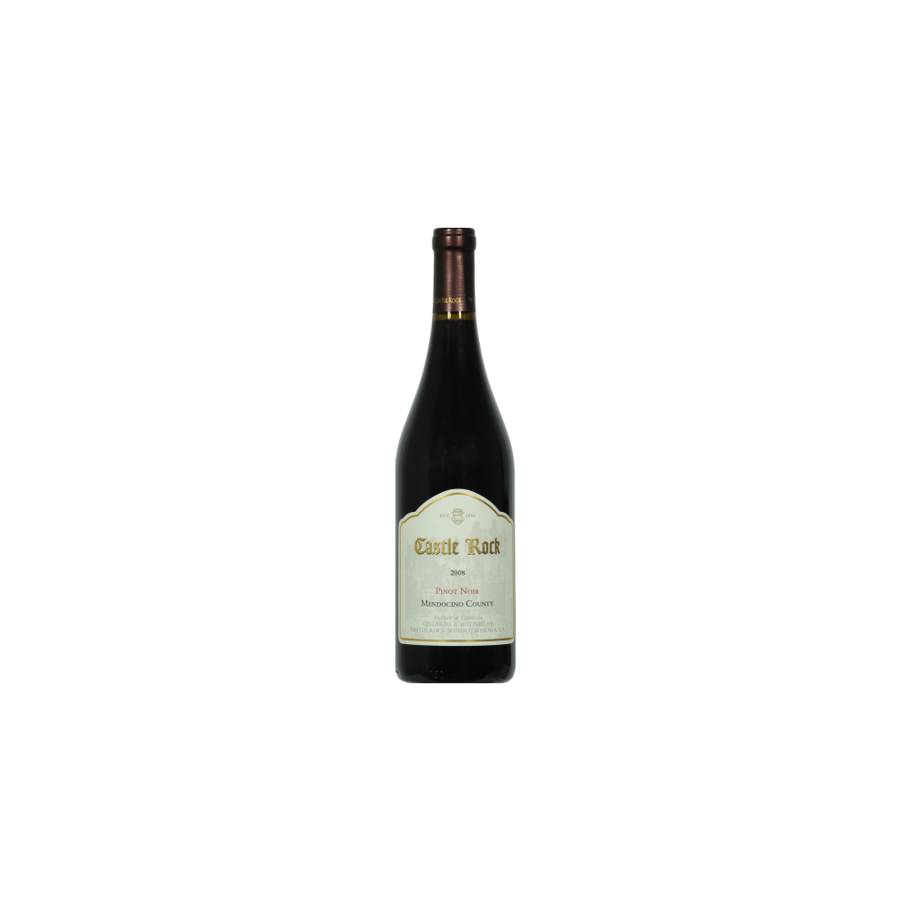 Castle Rock Pinot Noir Red Wine bottle