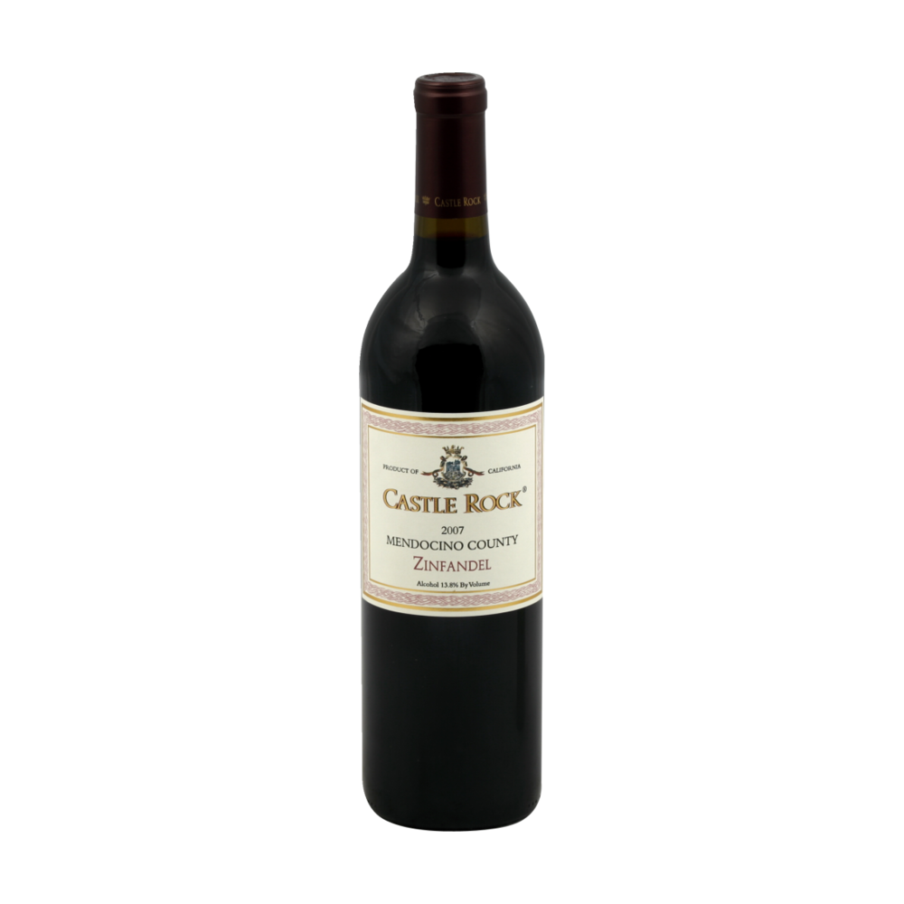 Castle Rock Winery Zinfandel bottle