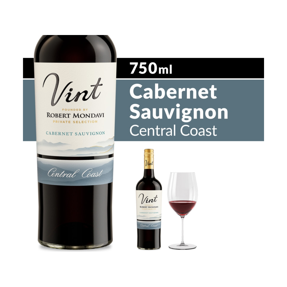 Vint Central Coast Cabernet Sauvignon Red Wine bottle