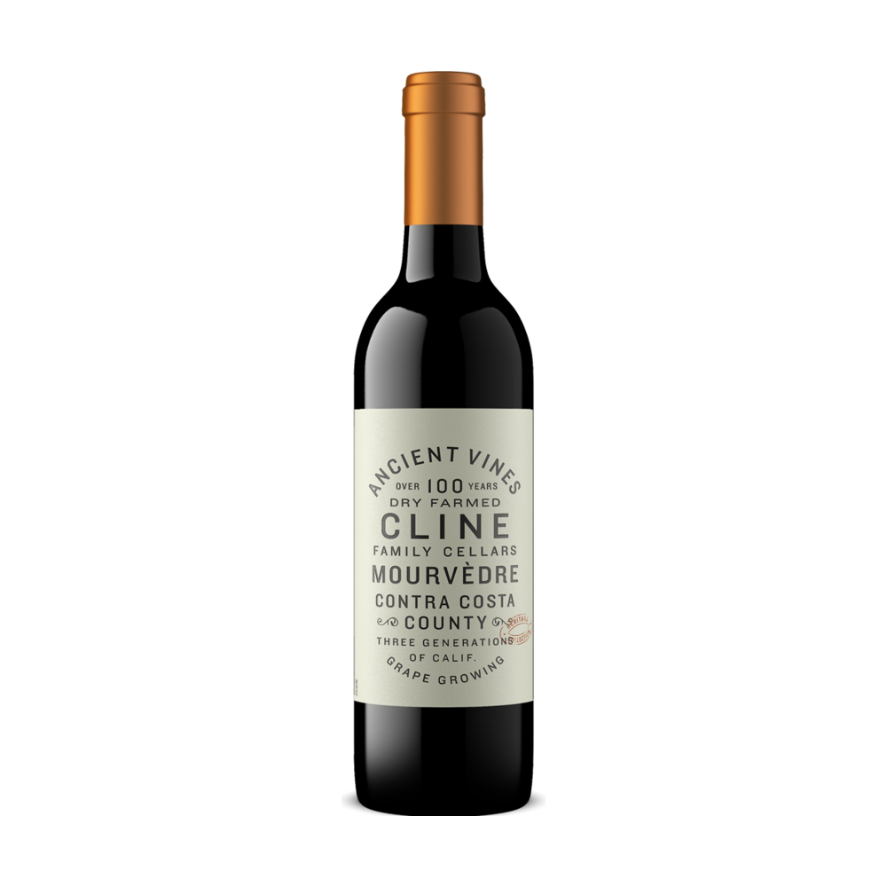 Cline Ancient Vines Mourvedre California Red Wine bottle