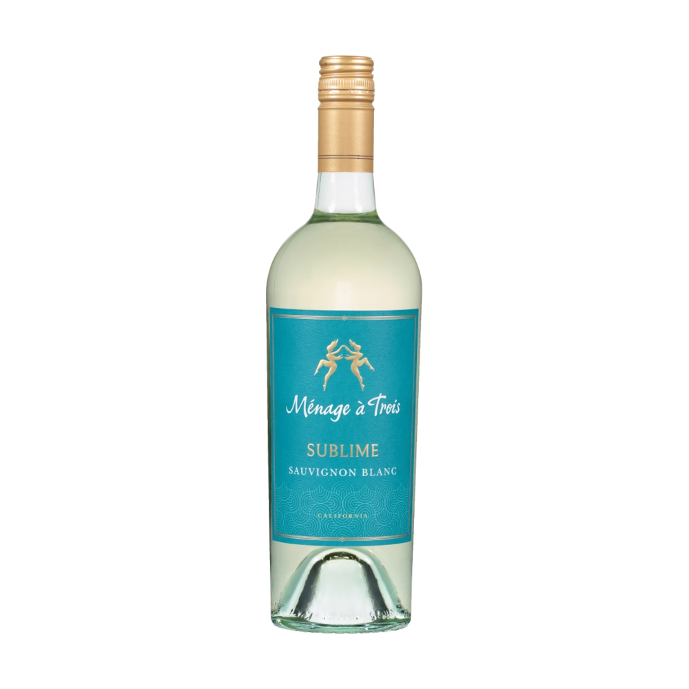 Menage a Trois Sublime Sauvignon Blanc White Wine bottle
