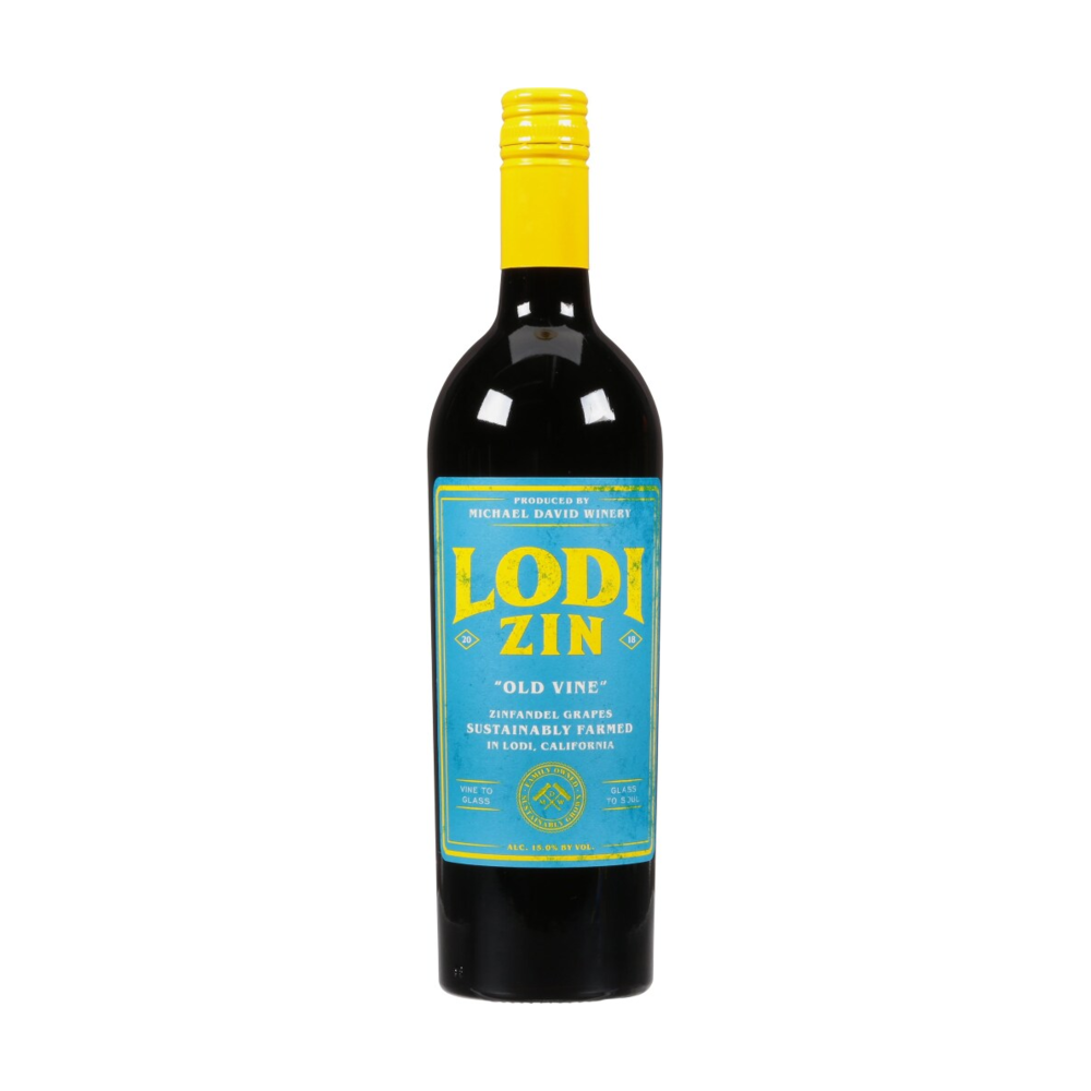 Michael David Winery Zinfandel Wine bottle