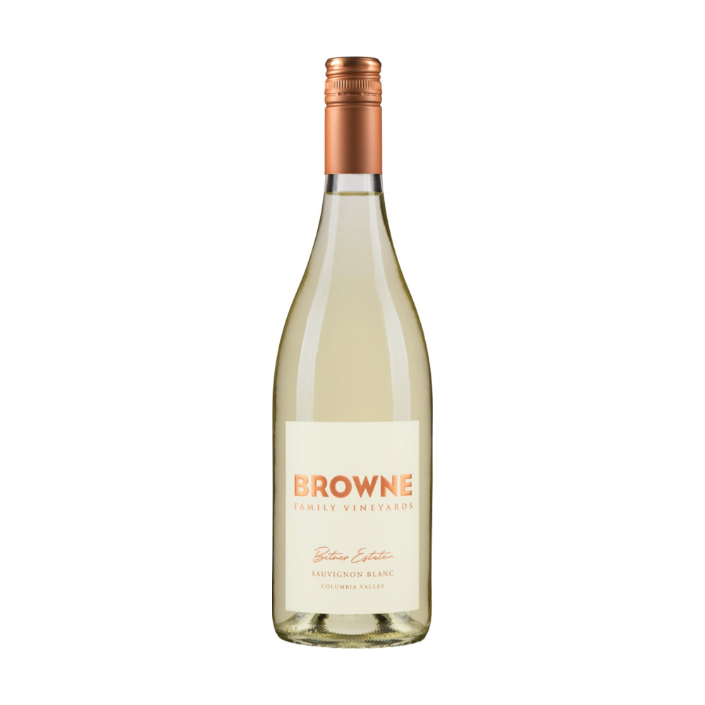 Browne Family Vineyards Bitner Estate Sauvignon Blanc Washington White Wine bottle
