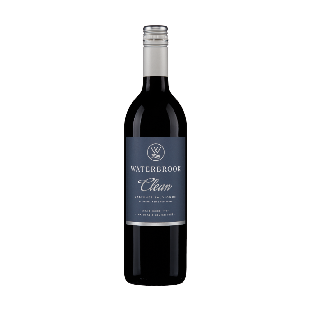 Waterbrook Non Alcoholic Cabernet Sauvignon Red Wine bottle