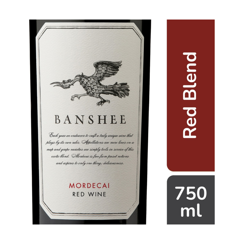 Banshee Mordecai Blend California Red Wine bottle