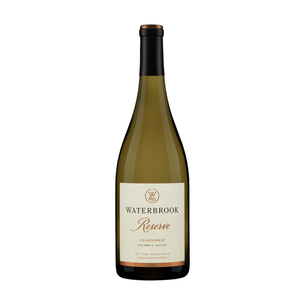 Waterbrook Reserve Chardonnay Oregon White Wine bottle